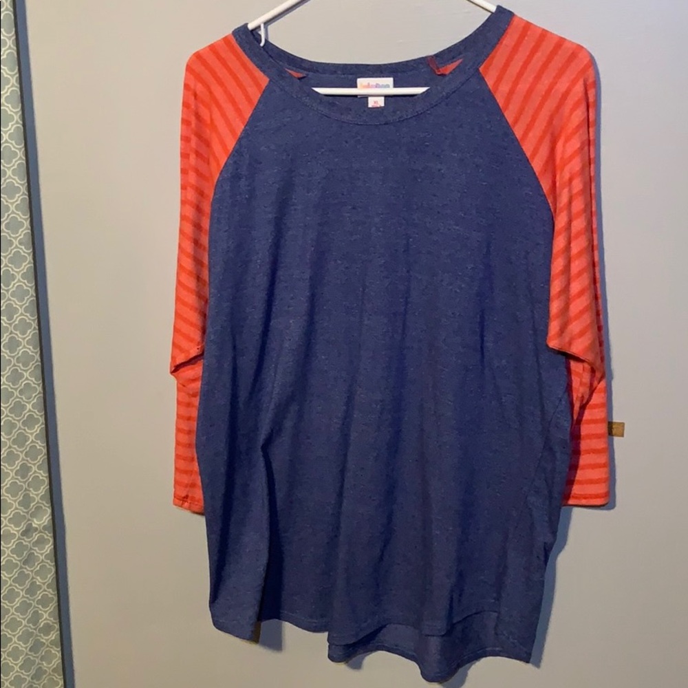 Lula Roe baseball tee